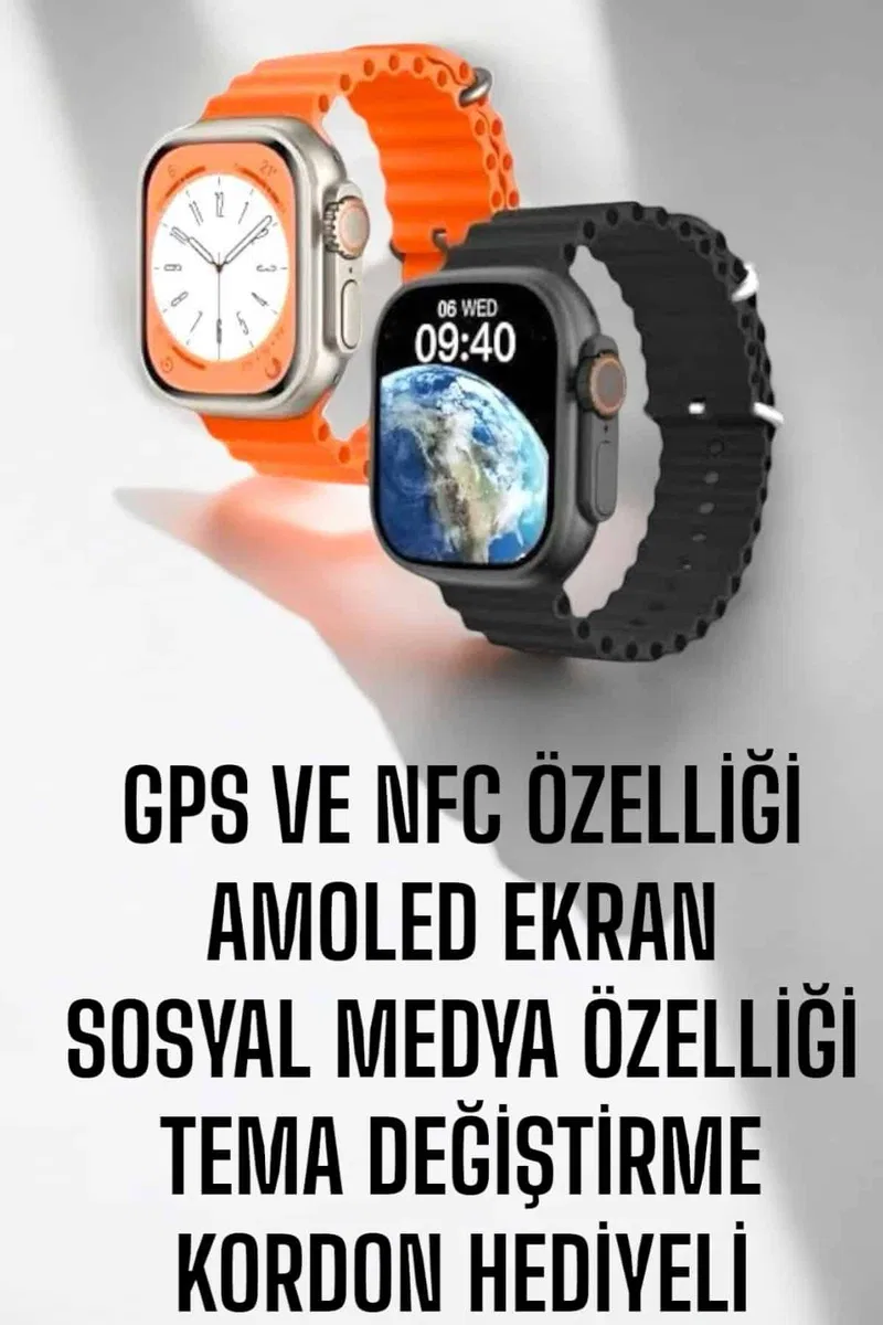 Akıllı Saat Sağlık Takibi Spor Modları ChatGPT Entegrasyon Ve Sesli Asistan görsel 2