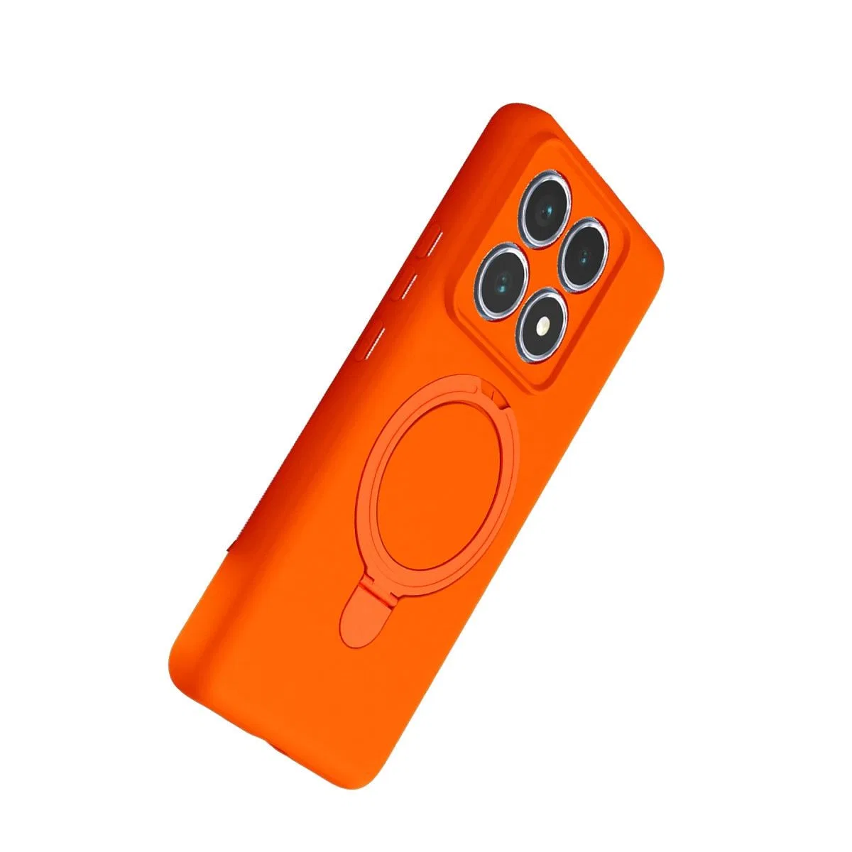 Xiaomi Mi 14t Pro Regal Magsafe Standlı Kapak - Turuncu görsel 3