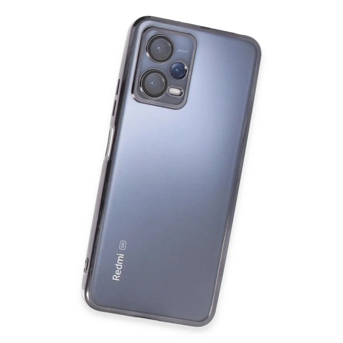 Xiaomi Redmi Note 12 Pro 5g Kılıf Razer Lensli Silikon - Siyah görsel 3