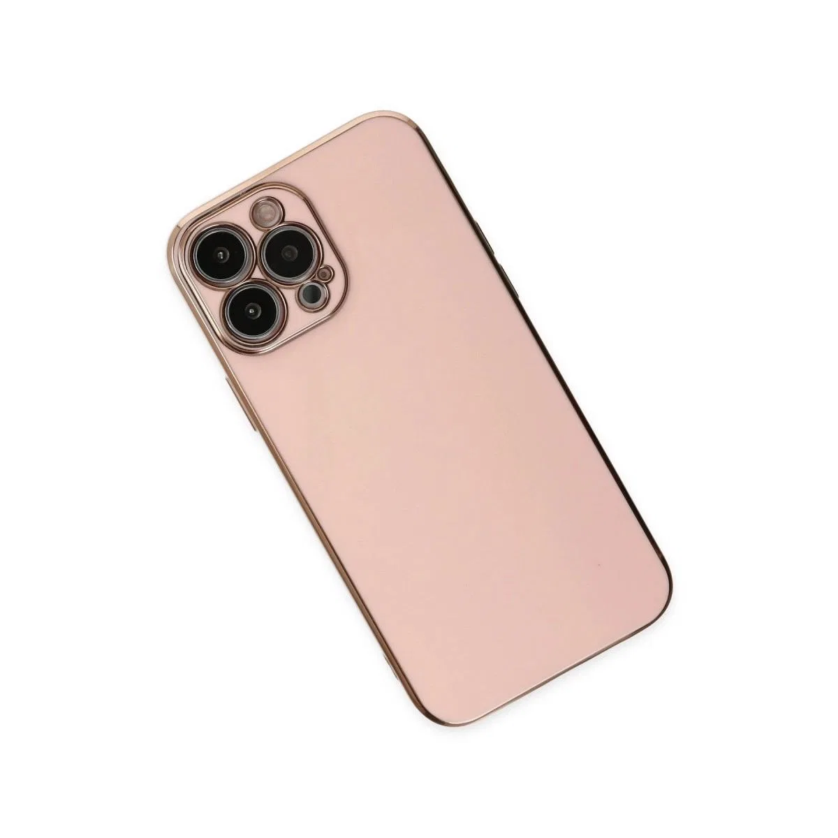 Apple İphone 14 Pro Kılıf Volet Silikon - Pembe görsel 3