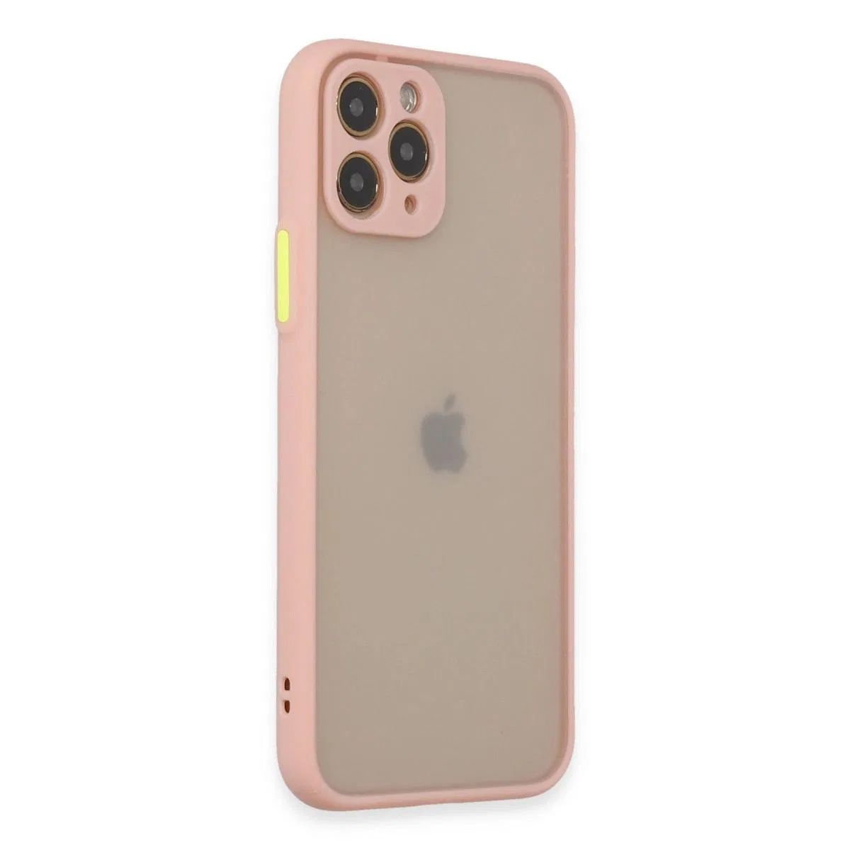 Apple İphone 11 Pro Kılıf Montreal Silikon Kapak - Pembe görsel 2