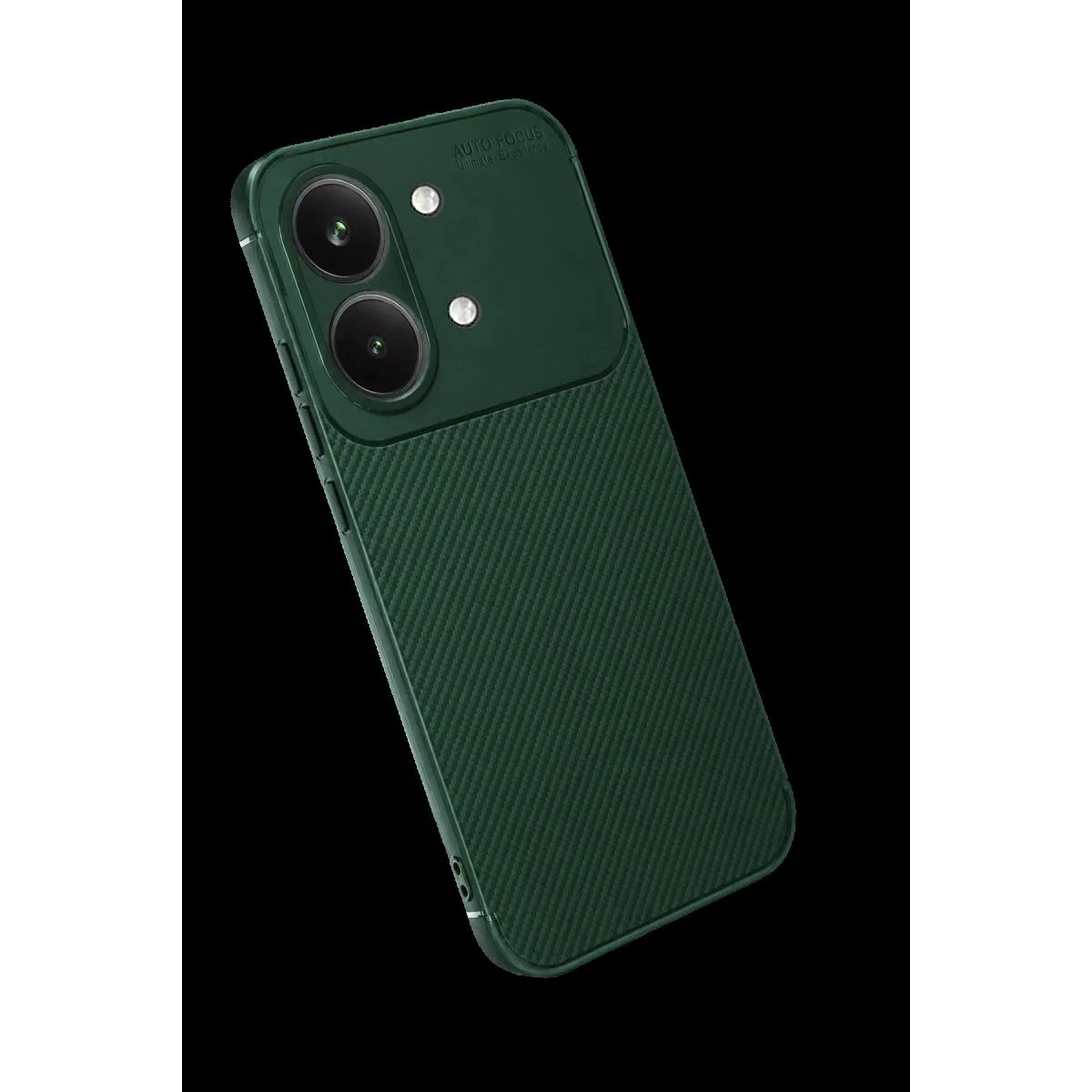 Xiaomi Poco X8 Pro Max Auto Focus Karbon Kapak - Koyu Yeşil görsel 2