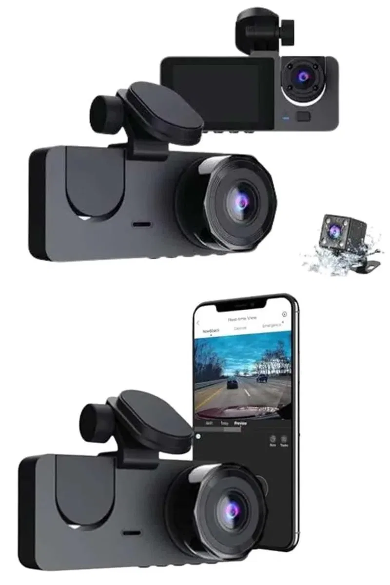 CarPlay Fotoğraf ve Video Kaydedici Araç İçi Kamera Ekranlı görsel 5