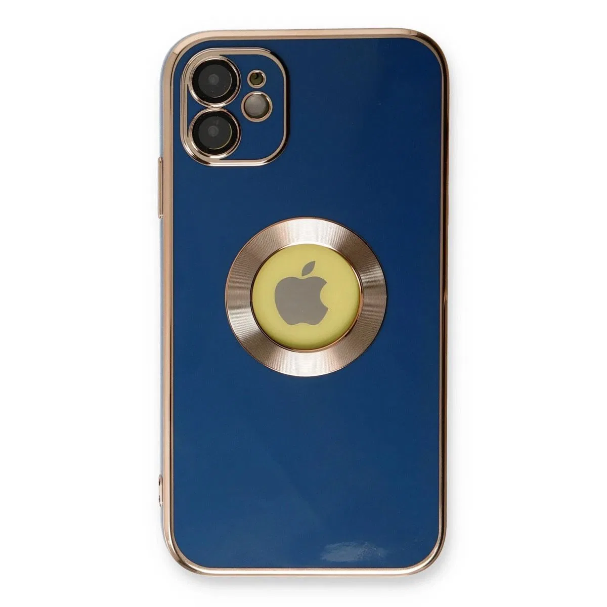 Apple İphone 12 Kılıf Store Silikon - Mavi görsel 4