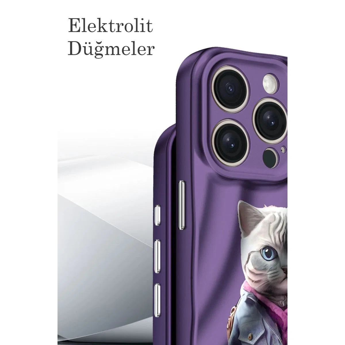 Apple İphone 14 Pro Kılıf Crew Desenli Kapak - Köpek görsel 3