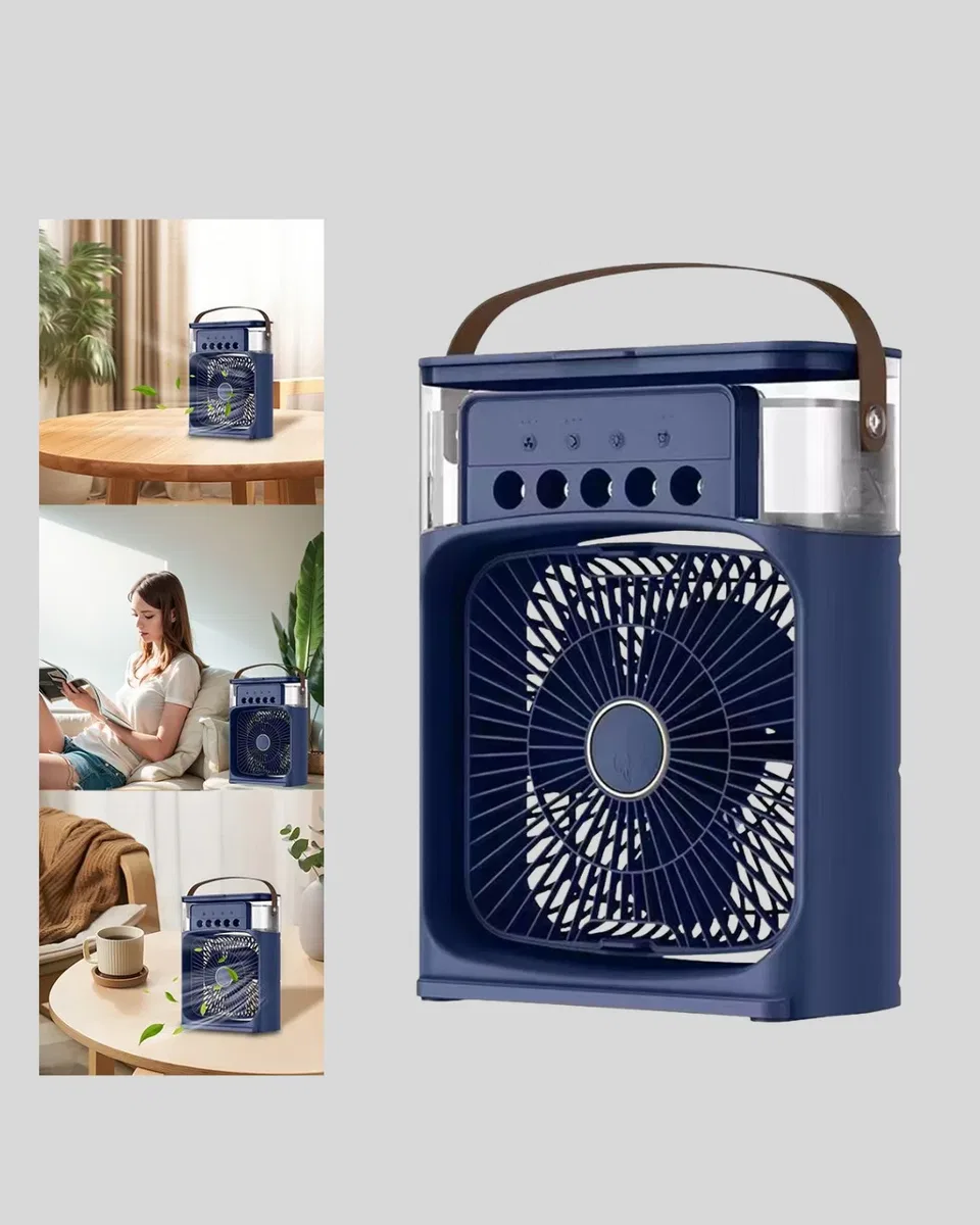 Turbo Fan Teknolojili Sessiz ve Güçlü Soğutma Masası Vantilatör görsel 4