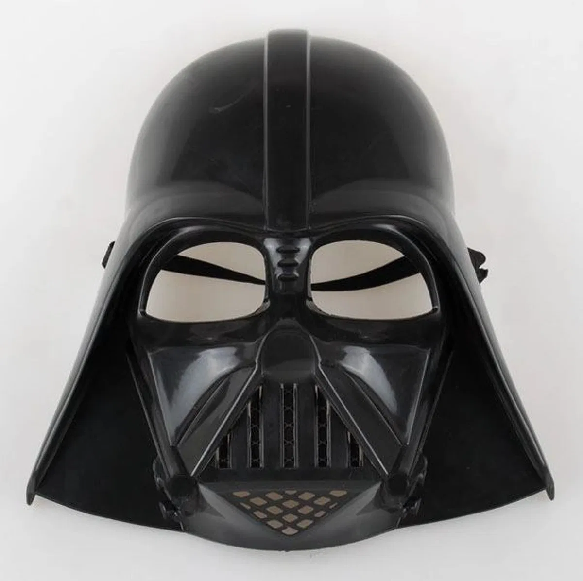Çocuk Boy Yıldız Savaşları Wars Darth Vader Maskesi Ve 90 Cm Pelerin Seti Siyah görsel 2