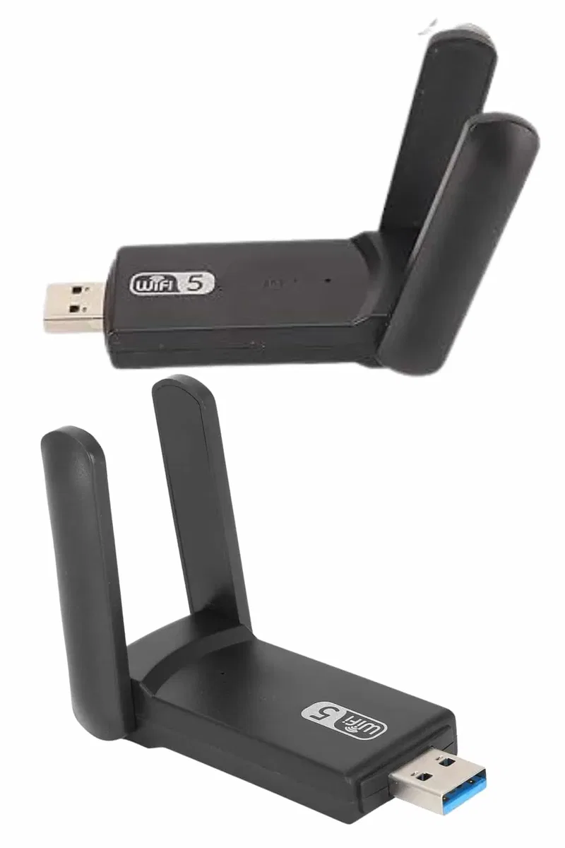 Wifi Alıcı Dual Band Usb 3. 0 Adaptör Kablosuz Windows 7/8/10/11 görsel 4