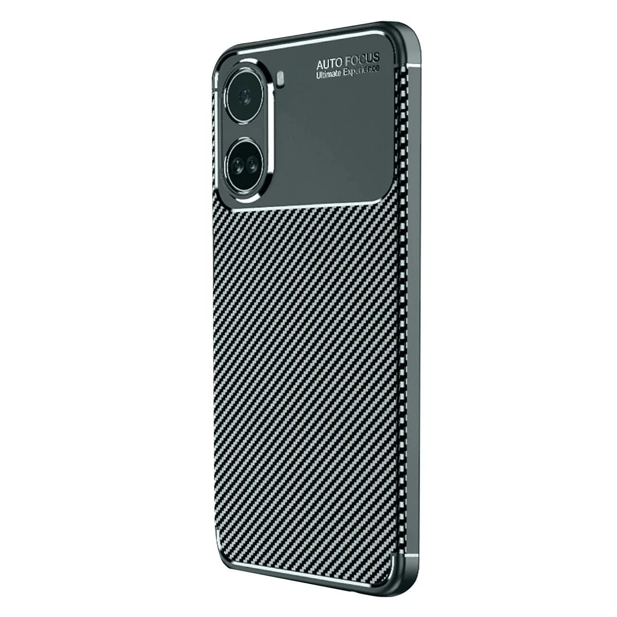 Xiaomi Poco X7 Pro Kılıf Auto Focus Karbon Kapak - Koyu Yeşil görsel 2