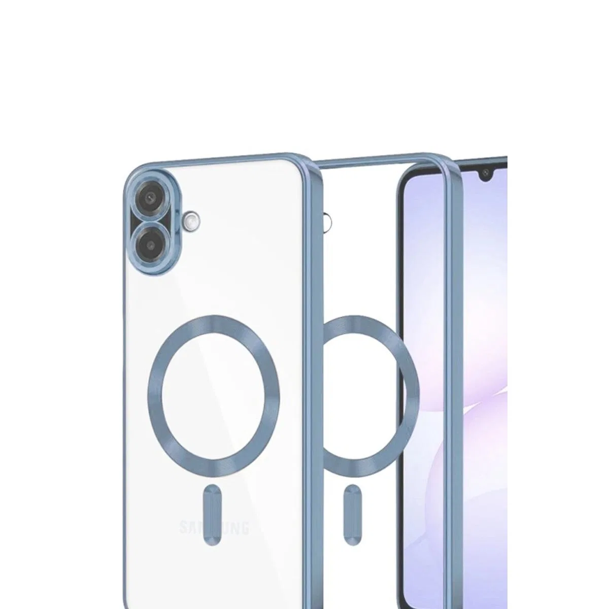 Samsung Galaxy A07 4g Kross Magneticsafe Kapak - Sierra Blue görsel 2