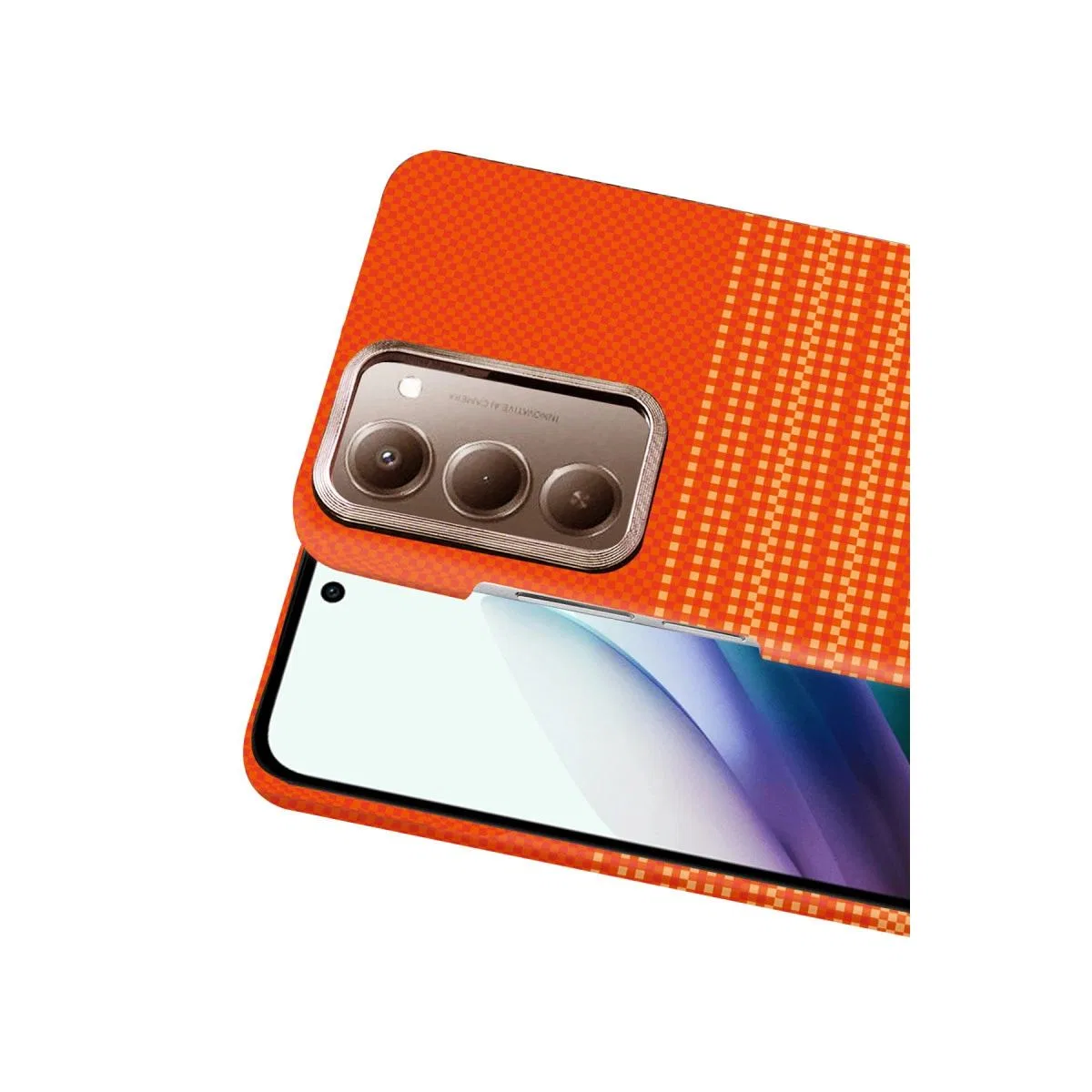 Xiaomi Redmi 15 4g Vega Magsafe Kapak - Turuncu görsel 2