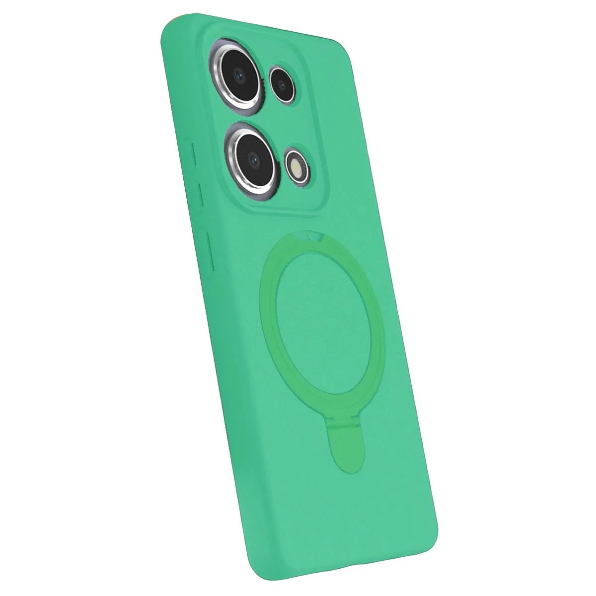 Xiaomi Redmi Note 13 Pro 4g Regal Magsafe Standlı Kapak - Yeşil görsel 3