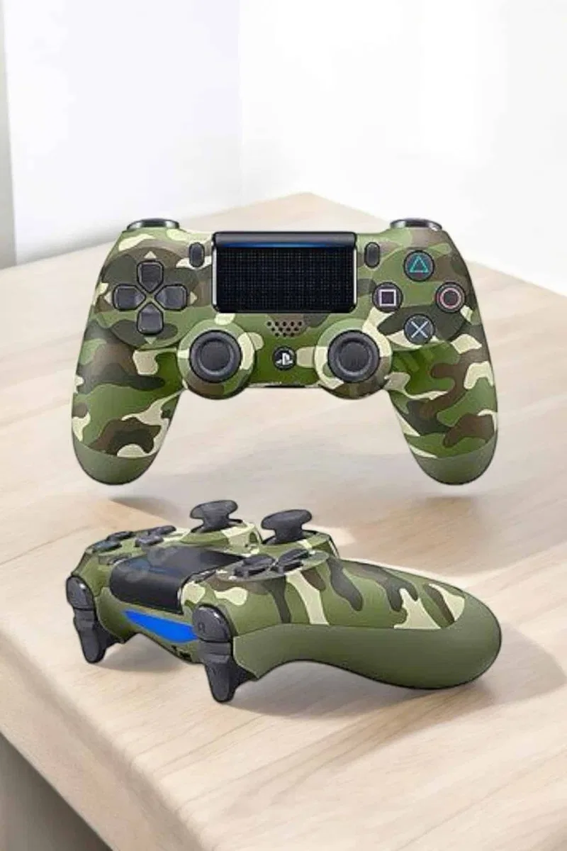 Kamuflaj Desenli Joystick PS4 Oyun Kolu görsel 4