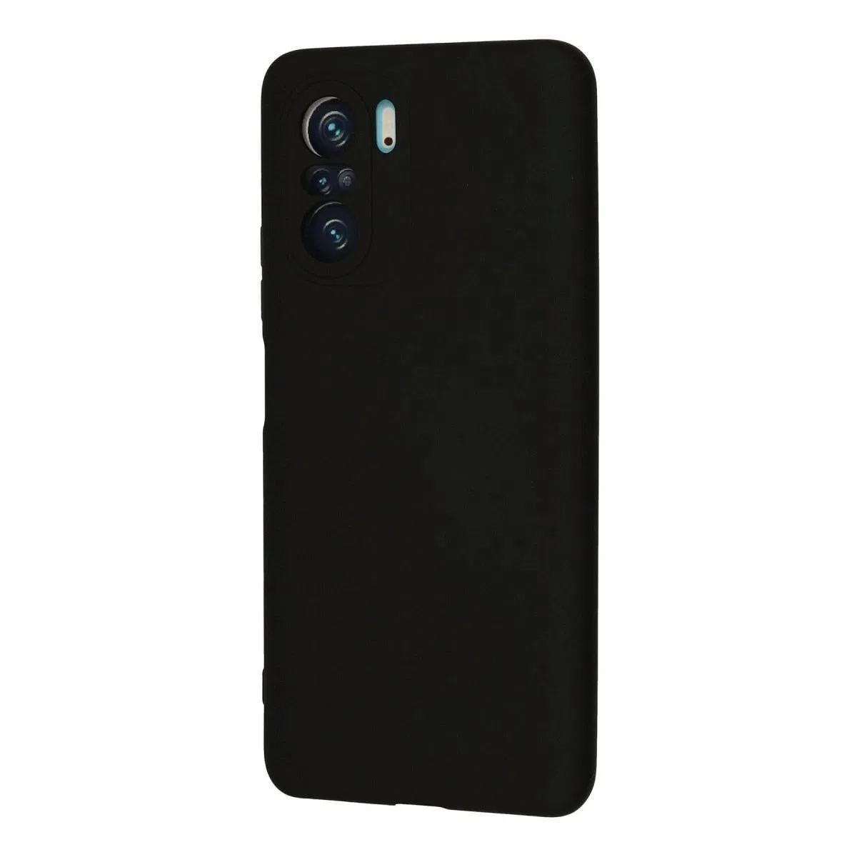 Xiaomi Poco F3 Kılıf Nano İçi Kadife Silikon - Siyah görsel 3