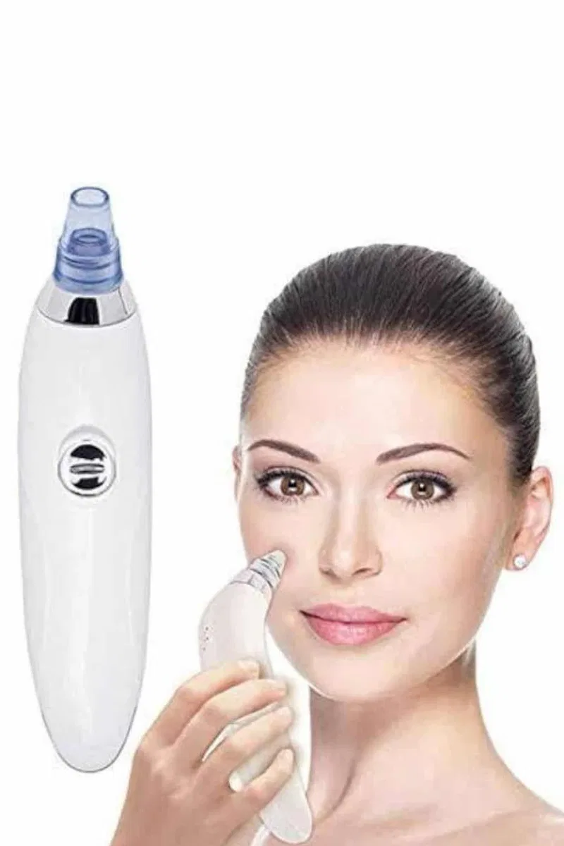 4 Başlıklı Pilli Vakumlu Siyah Nokta Temizleyici Akne Ve Sivilce Önleyici görsel 5