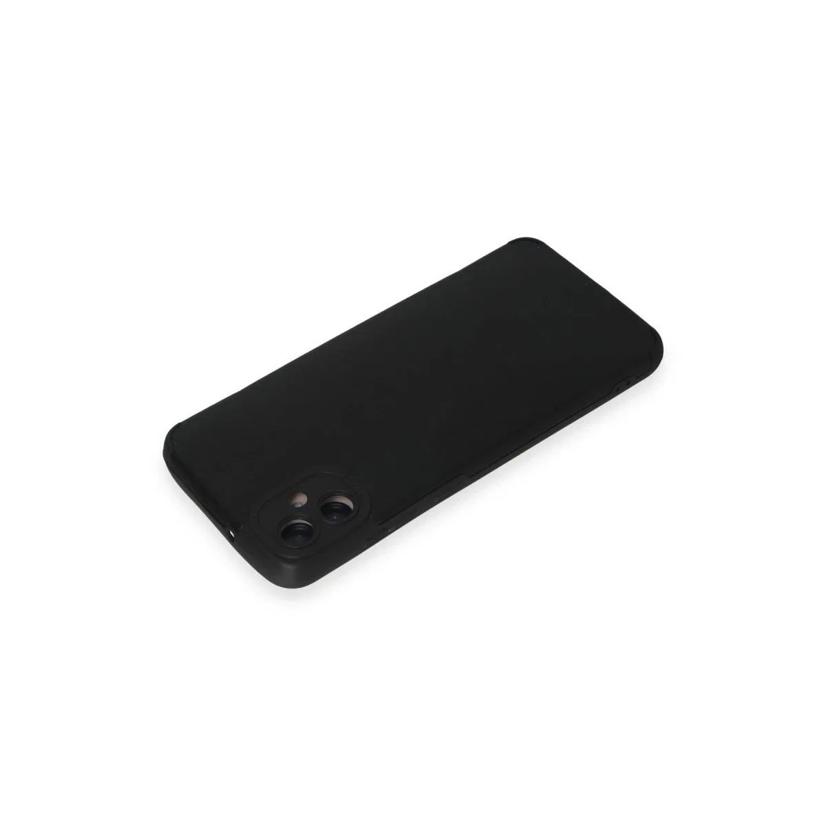 Samsung Galaxy A05 Kılıf Loop Deri Silikon - Siyah görsel 3
