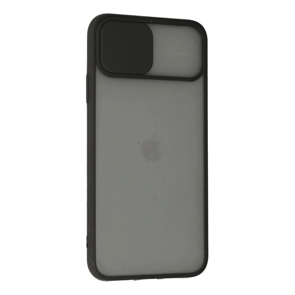 Apple İphone 11 Pro Max Kılıf Palm Buzlu Kamera Sürgülü Silikon - Siyah görsel 3