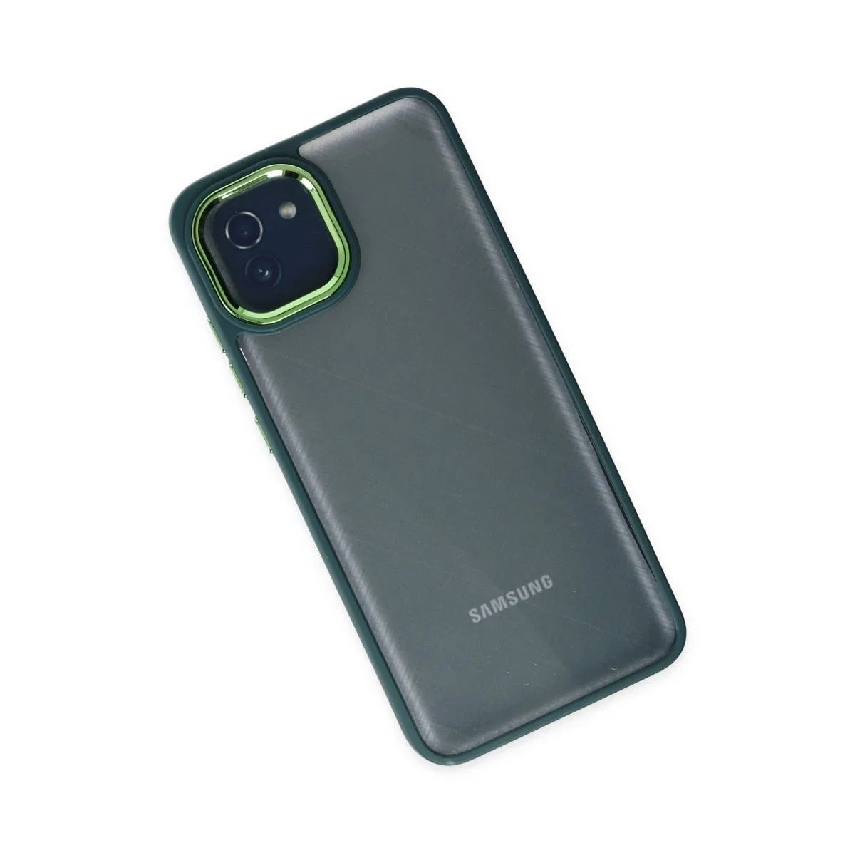 Samsung Galaxy A03 Kılıf Dora Kapak - Haki Yeşil görsel 2