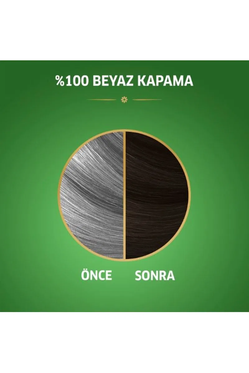 Naturals Saç Boyası Kahve 4/0 görsel 3