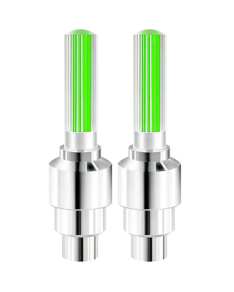 Araç Sibop LED Işığı 2li Set Bisiklet Motosiklet Jant Lambası görsel 5