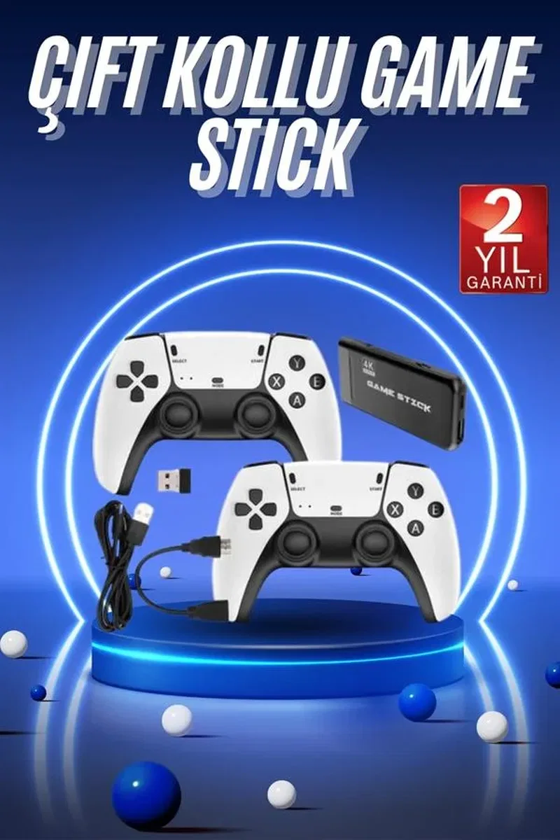 3D HD Game Stick Pro Retro Game Stick Joystick Oyun Konsolu görsel 2
