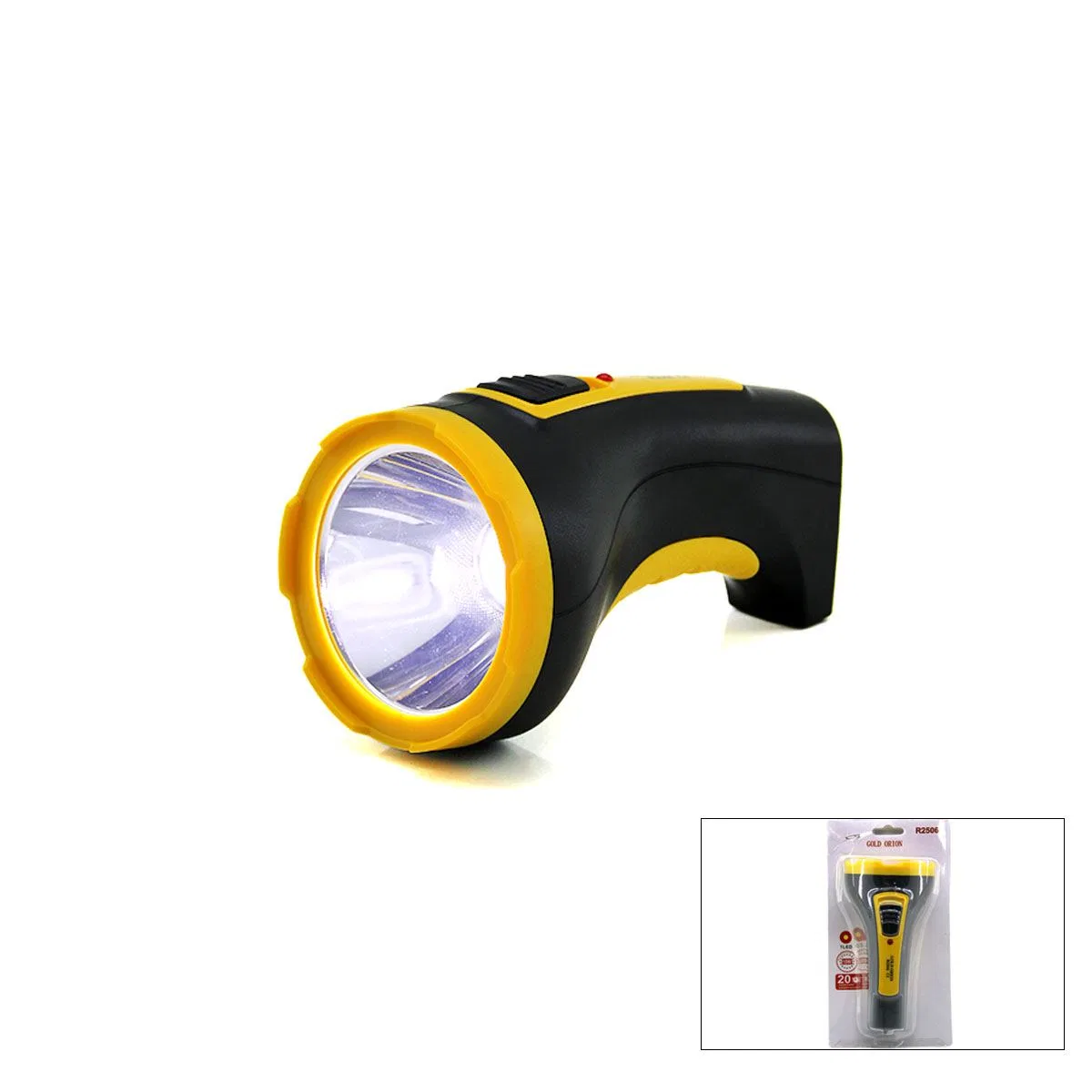 10W Tek LED Şarjlı Uzun Menzilli El Feneri görsel 2