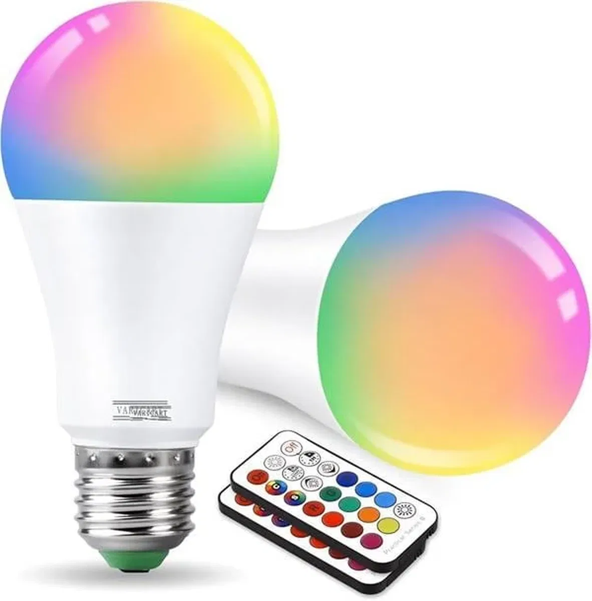 Led Ampul Enerji Dostu RGB Işıklı 100W Led Işık görsel 5