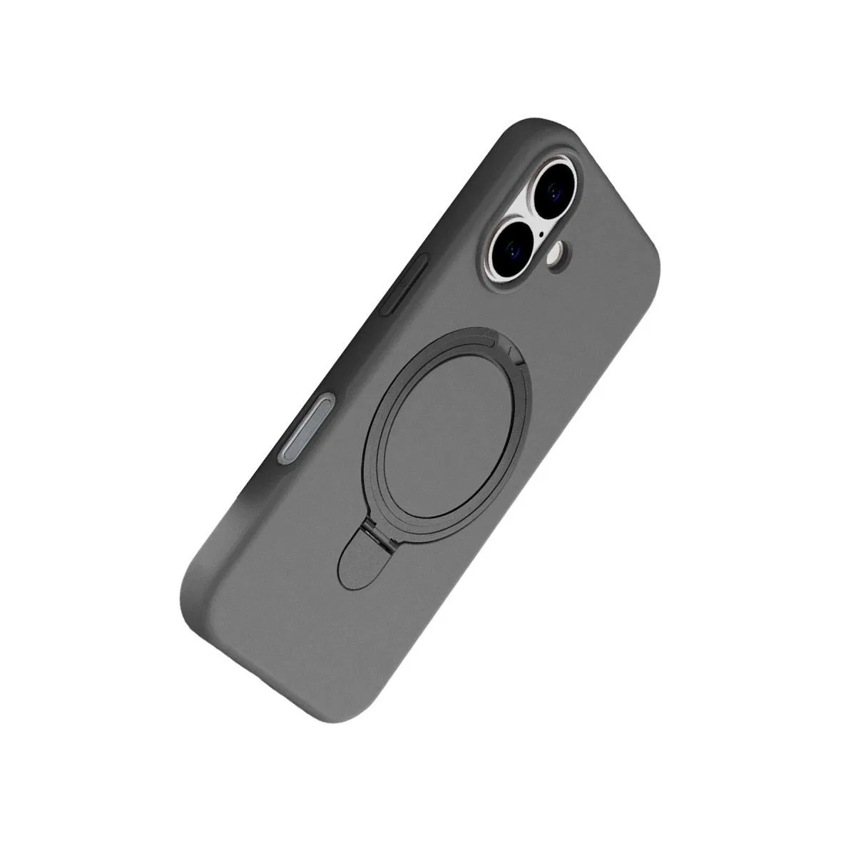 Apple İphone 17 Regal Magsafe Standlı Kapak - Titan Gri görsel 4