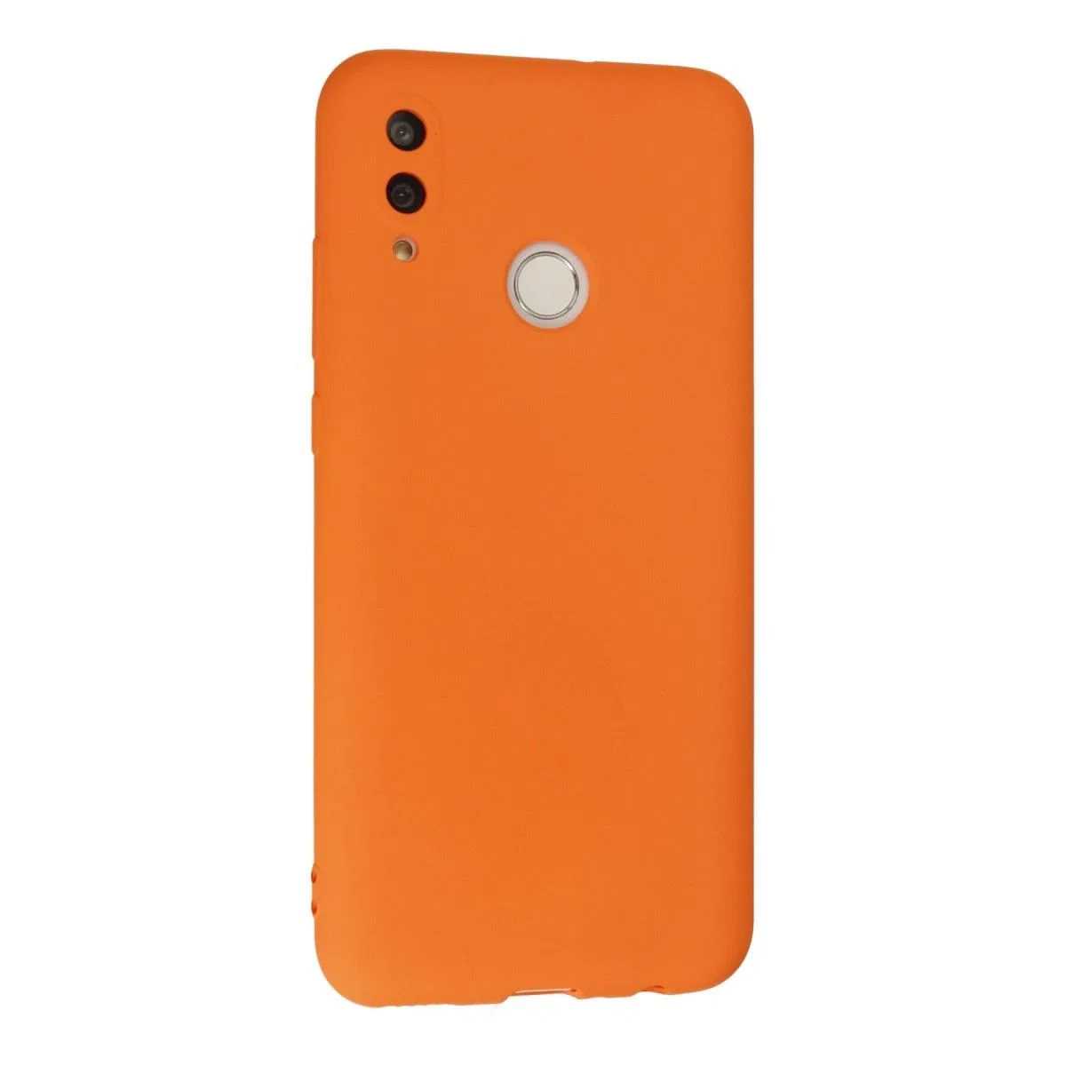 Huawei P Smart 2019 Kılıf Nano İçi Kadife Silikon - Turuncu görsel 3