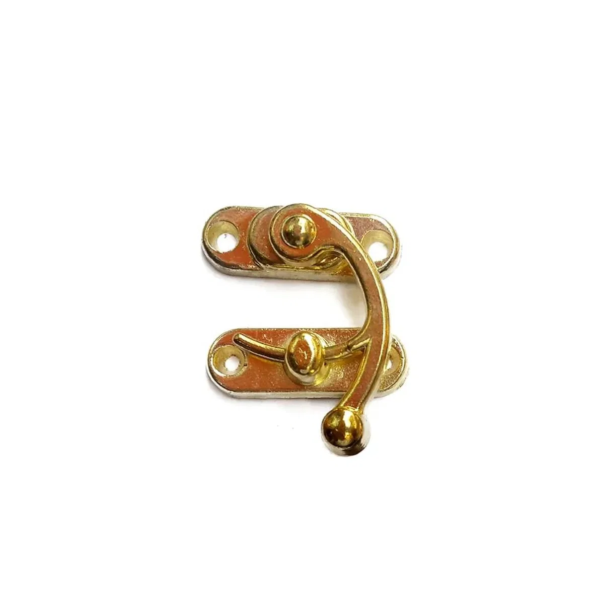 Yay Gözü, Ahşap Kutu Klipsi - Küçük 28x33 Mm, Sarı, 1 Adet görsel 2