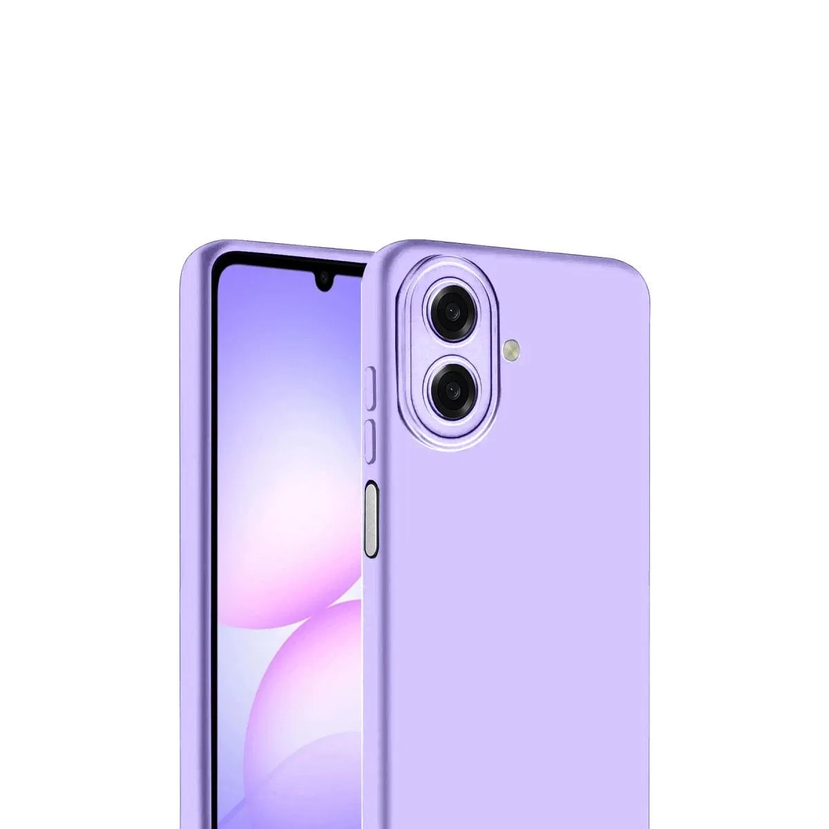 Samsung Galaxy A07 4g Nano İçi Kadife Silikon - Lila görsel 2