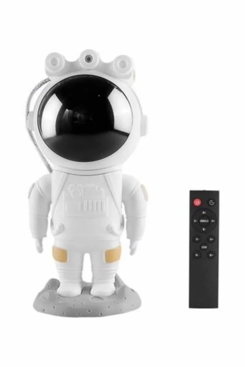 Projeksiyon Astronot Lamba Speaker Sevimli Astronot Bluetooth Hoparlör Yeni Nesil görsel 2