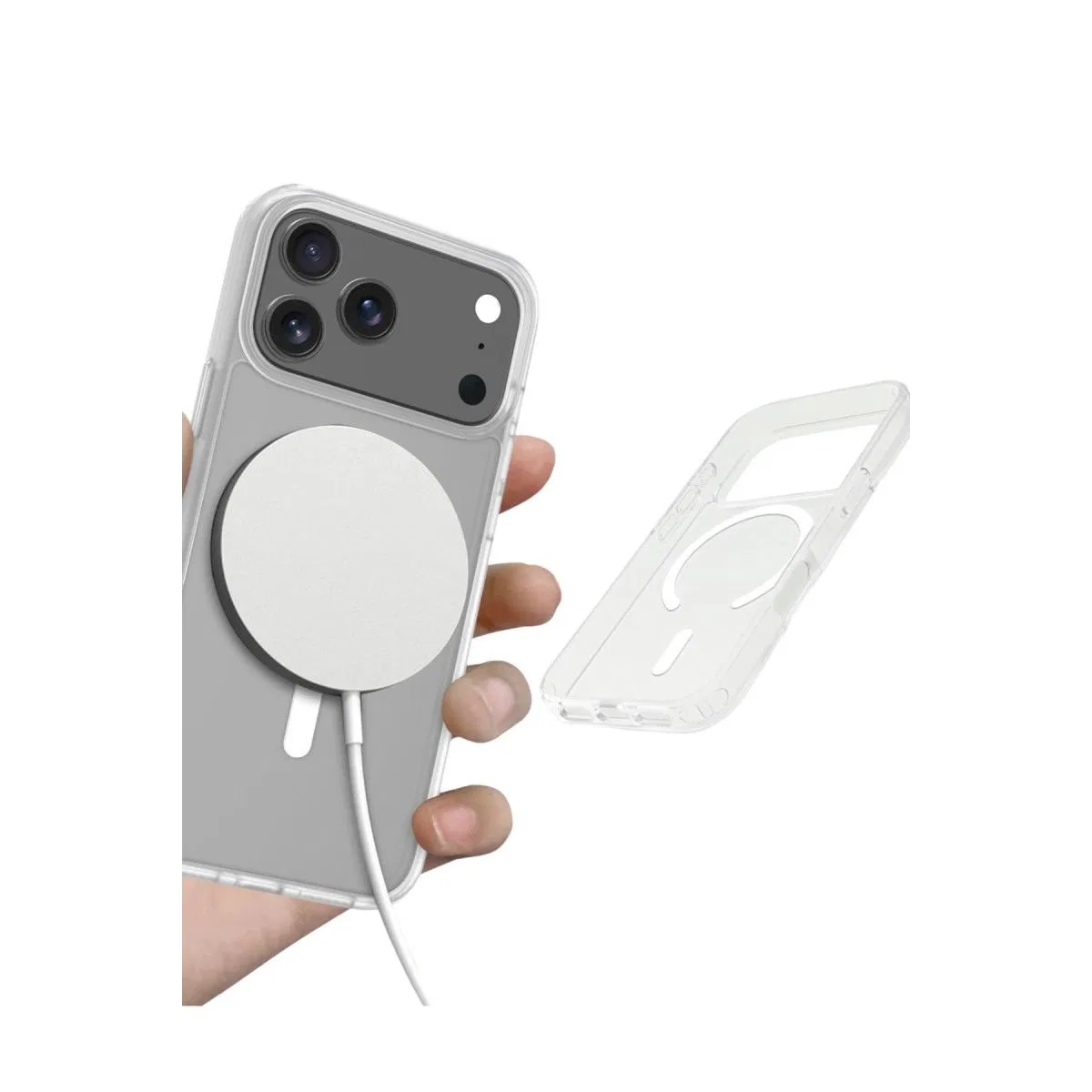 Joko Apple İphone 17 Pro Jota Magsafe Kapak - Şeffaf görsel 4