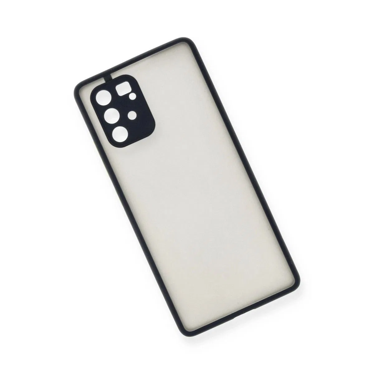 Samsung Galaxy A91 / S10 Lite Kılıf Montreal Silikon Kapak - Lacivert görsel 3