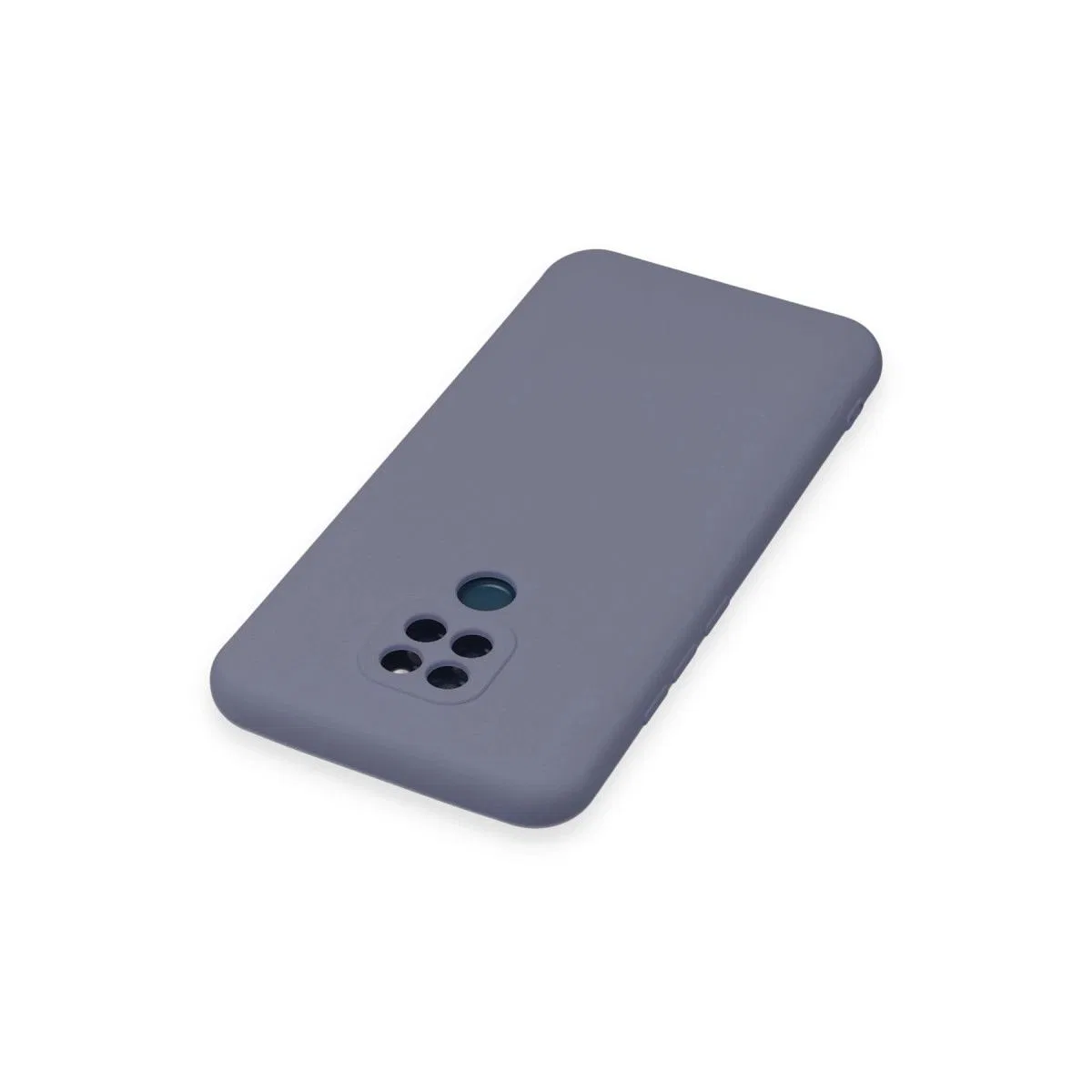 General Mobile Gm 20 Kılıf Nano İçi Kadife Silikon - Gri görsel 4
