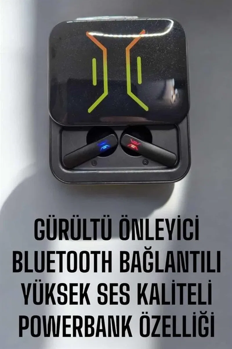 Kablosuz Bluetooth Kulaklık Powerbankli Uzun Pil Ömrü Yüksek Ses Kaliteli görsel 3