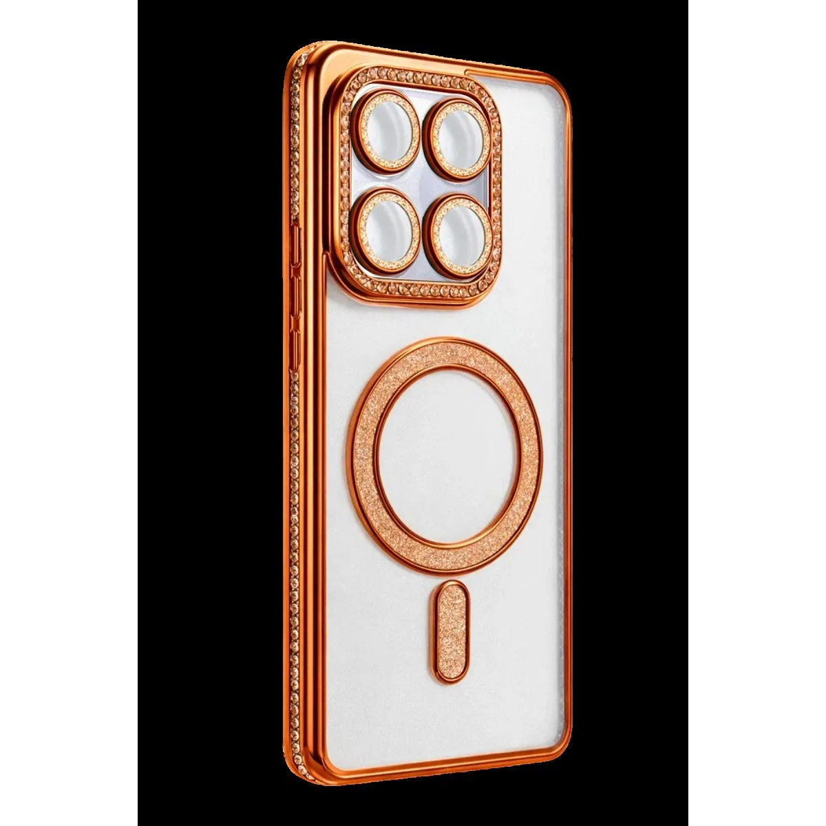 Newface Xiaomi Mi 17t Pro Joke Simli Magneticsafe Kılıf - Turuncu