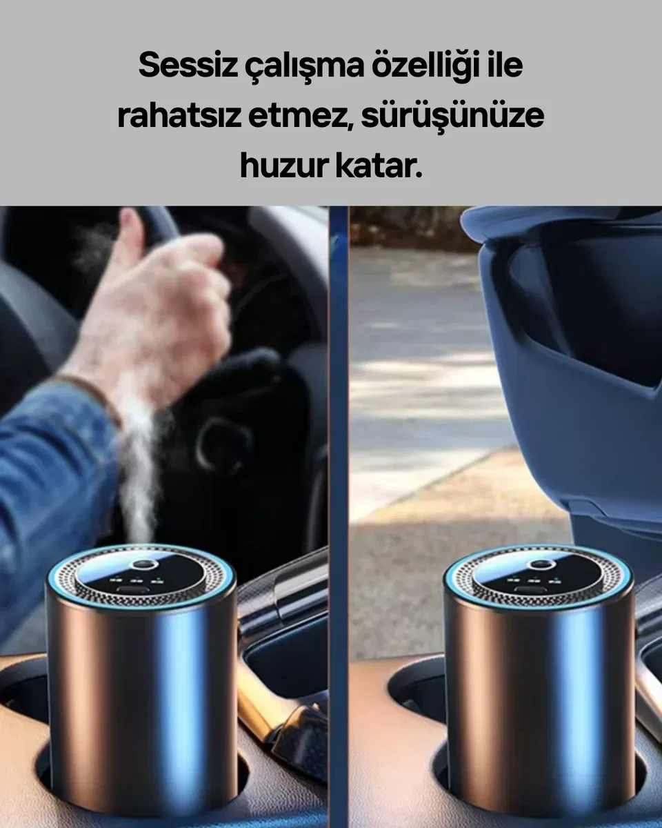 Yıldız Projeksiyonlu Araç İçi Atmosfer Difüzörü görsel 2
