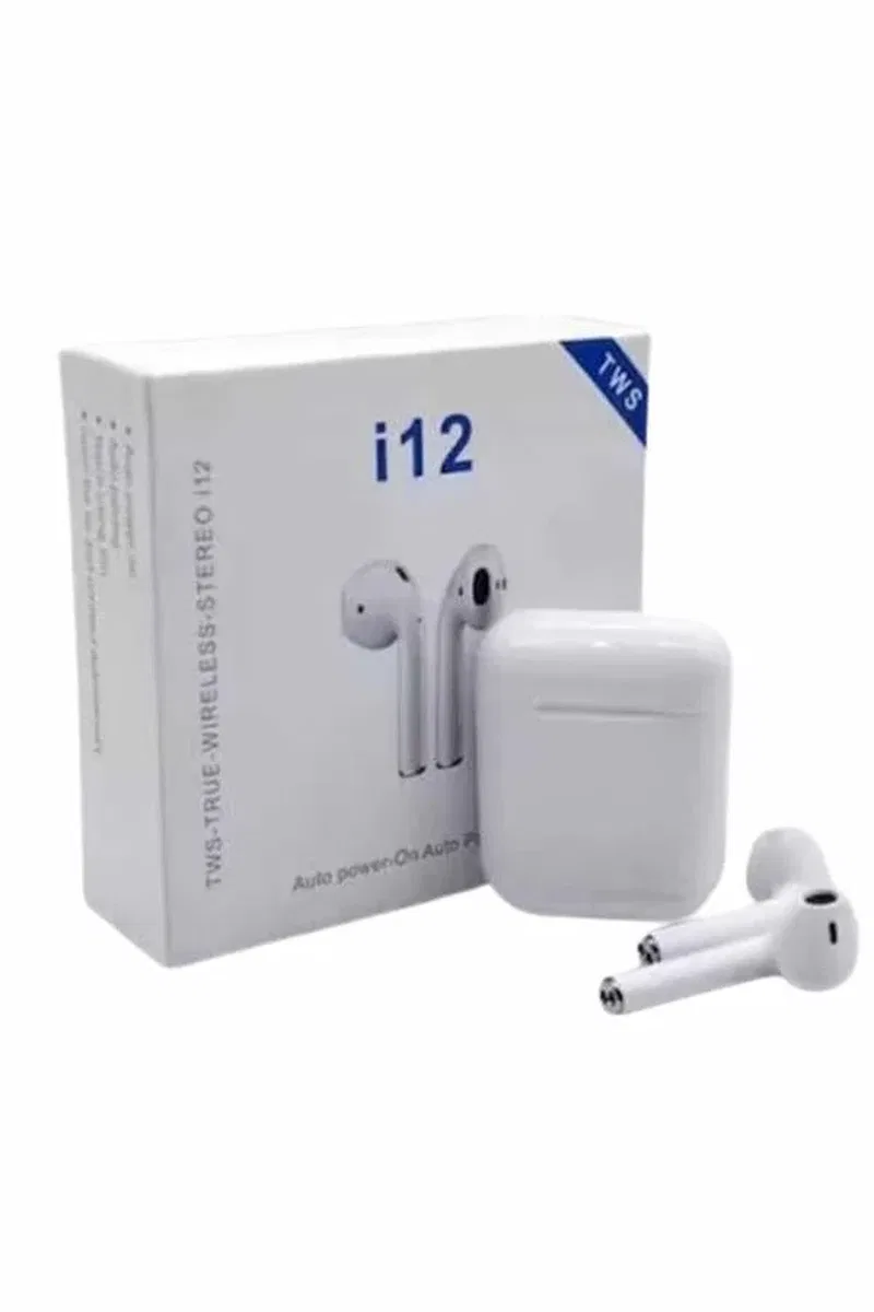 Kablosuz Bluetooth Kulaklık Yeni Nesil Android ve İOS Uyumlu Kulaklık Beyaz görsel 3