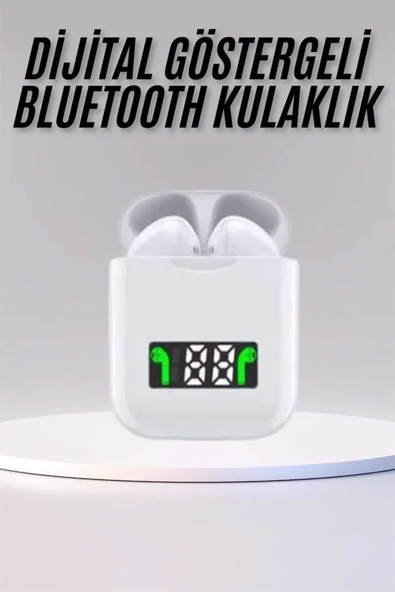 Bluetooth Kulaklık Kablosuz TWS Çağrı Cevaplama ANC Özelliği görsel 2