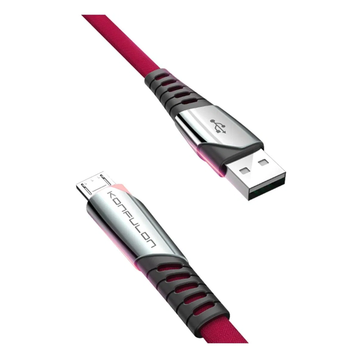 Dc16 Micro Usb Kablo 1m 2. 4a - Kırmızı