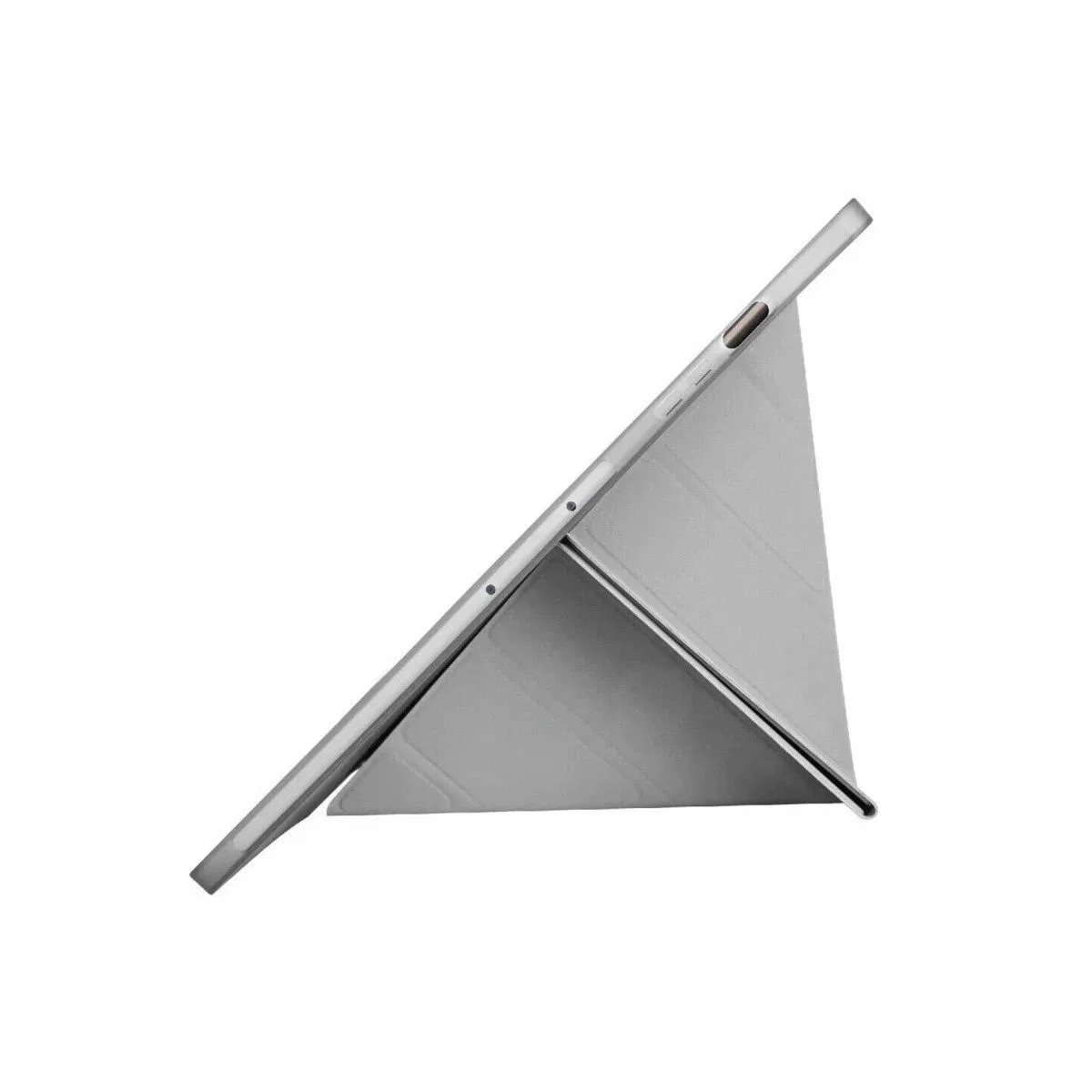 Samsung Galaxy X510 Tab S9 Fe 11 Kılıf Kalemlikli Mars Tablet Kılıfı - Gri görsel 5