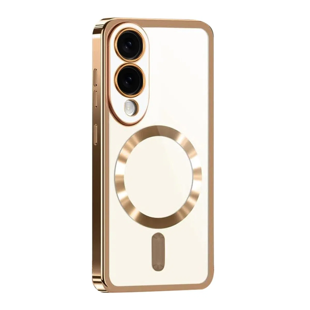 Samsung Galaxy S25 Edge Kross Magneticsafe Kapak - Çöl Titanyum görsel 3