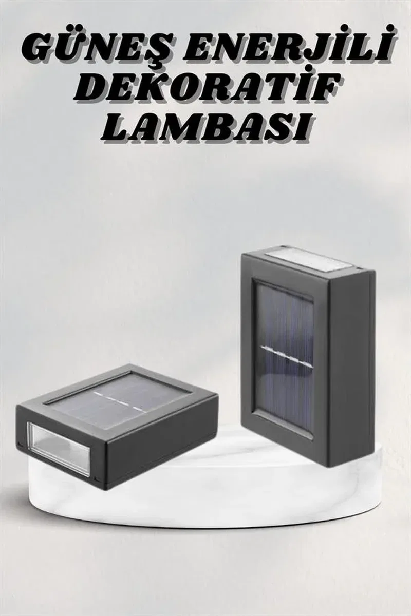 Bahçe Aydınlatması Solar Güneş Enerjili Dekoratik Led Işıklı Lamba görsel 2