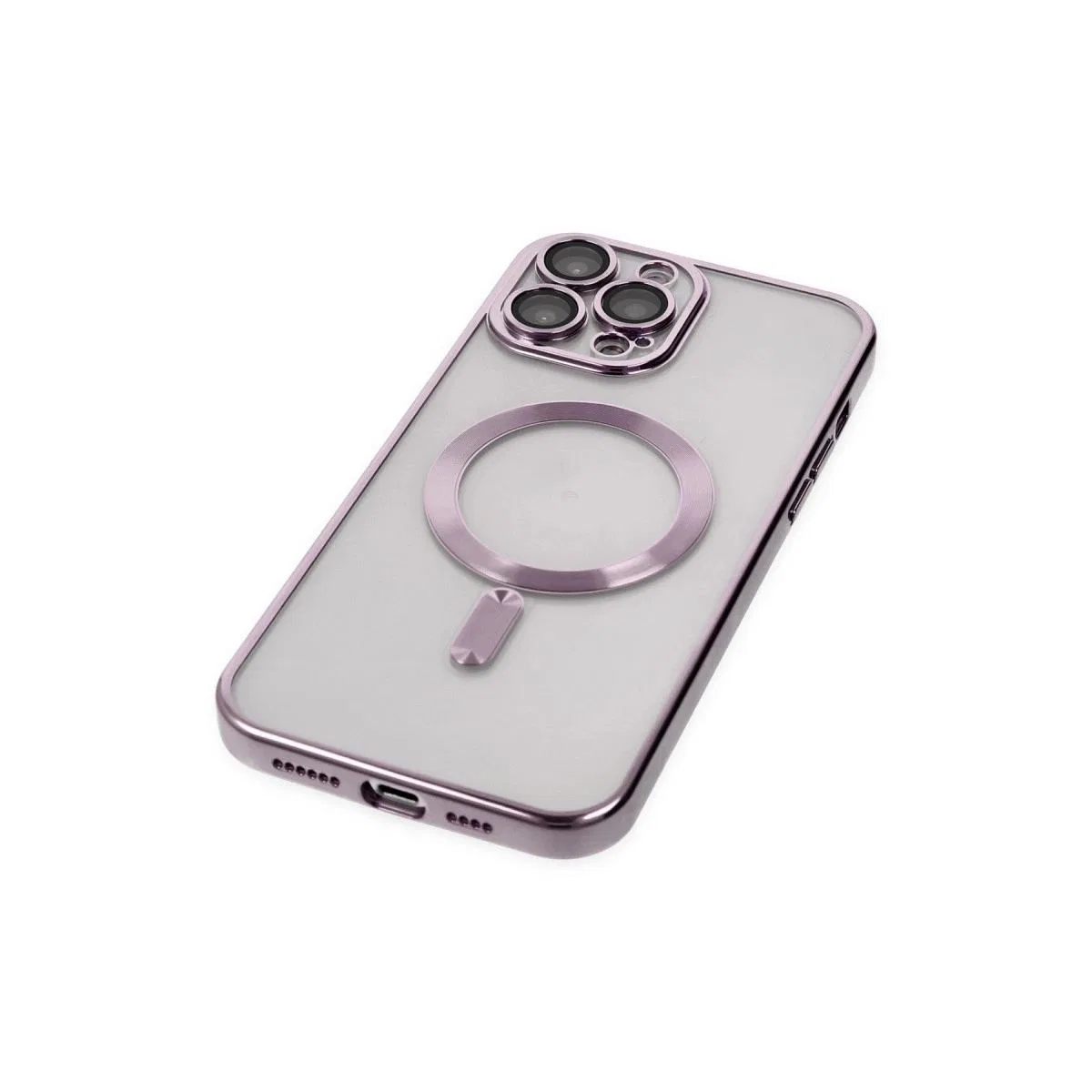 Apple İphone 14 Pro Kılıf Kross Magneticsafe Kapak - Mor görsel 4
