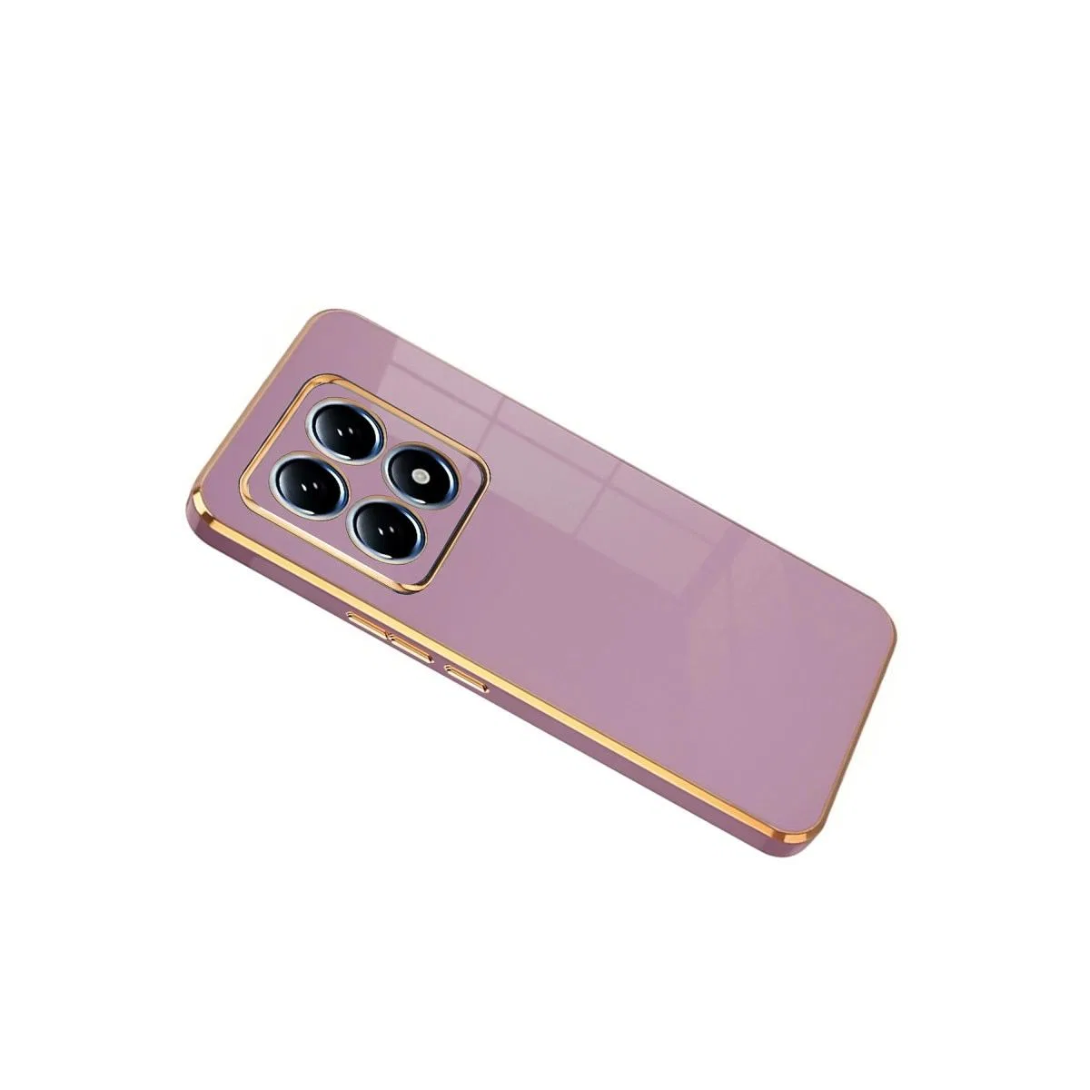 Xiaomi Mi 14t Pro Volet Silikon - Mor görsel 2
