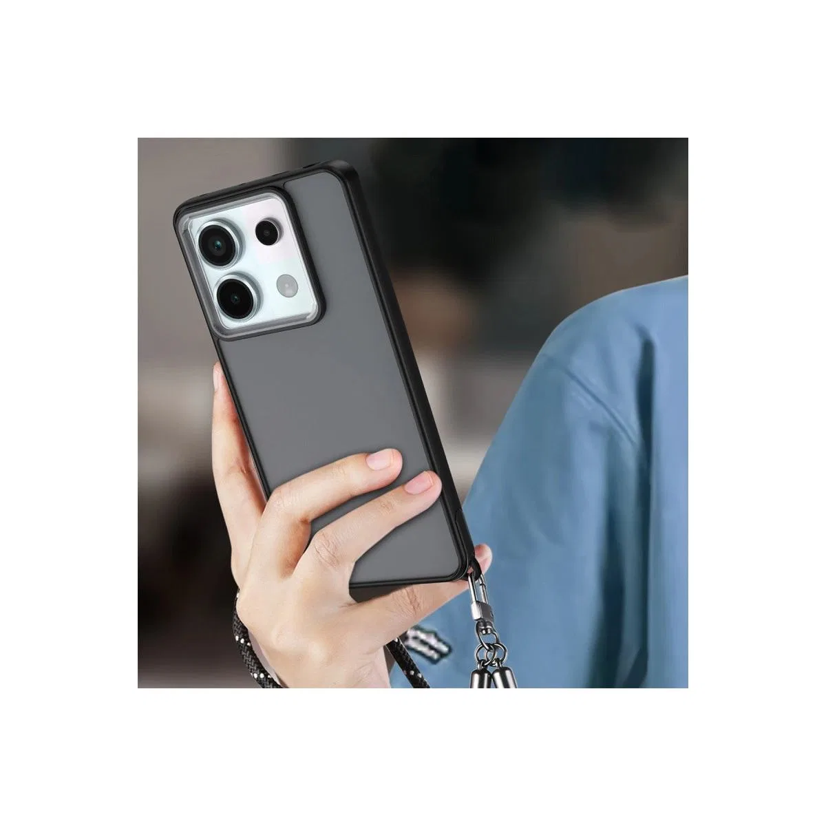 Xiaomi Redmi Note 13 Pro 5g Kılıf Elegant Kapak - Derin Mor görsel 2