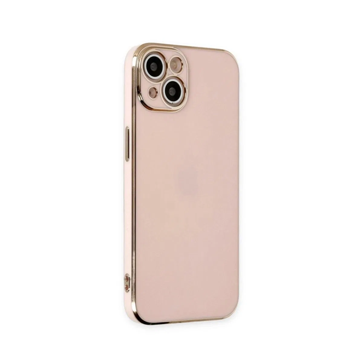 Apple İphone 15 Kılıf Volet Silikon - Pembe görsel 2