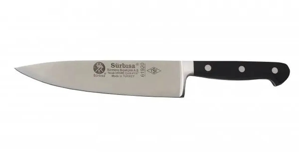 61920 - Sürmene Sıcak Dövme Şef Bıçağı 18 Cm görsel 2