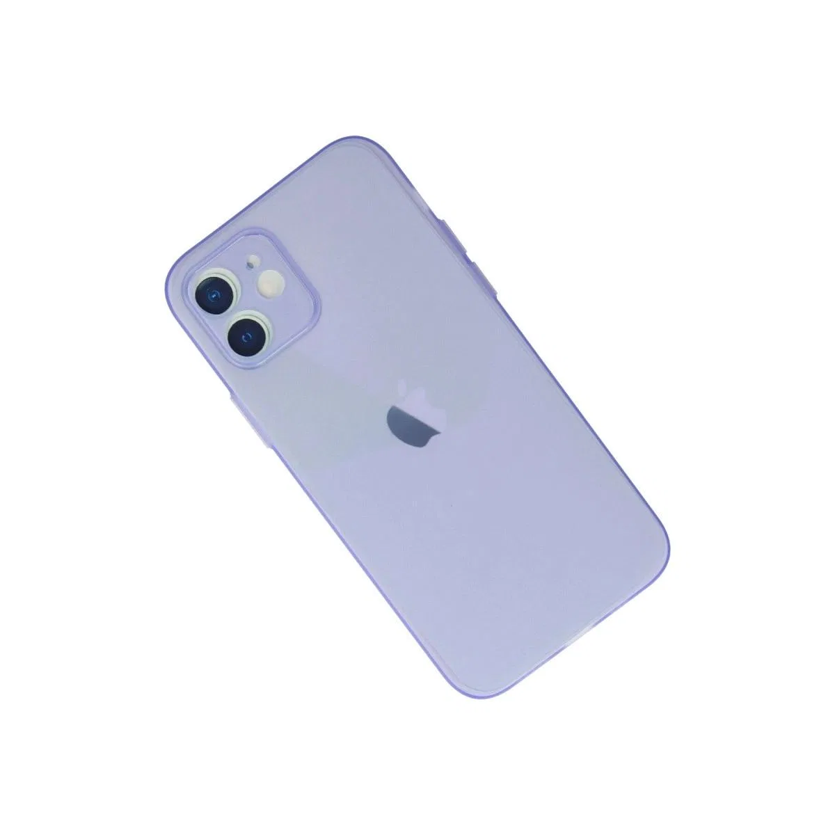 Apple İphone 12 Kılıf Puma Silikon - Mor görsel 2